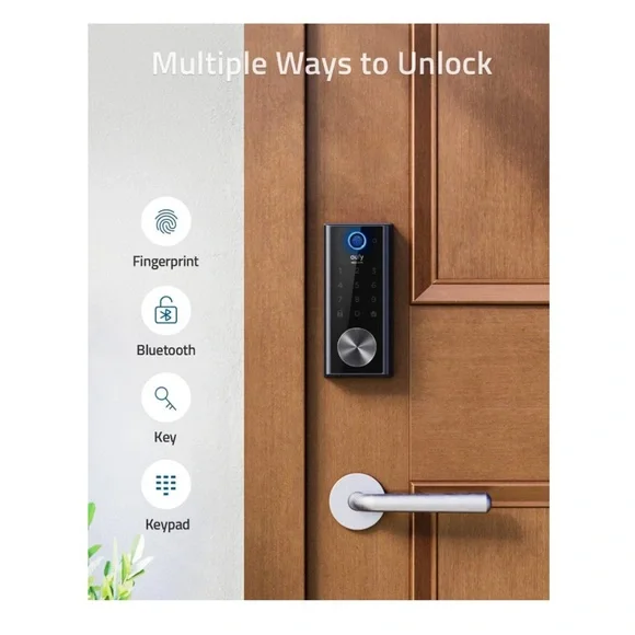 n e w | eufy security E130 smart lock touch | fingerprint keyless door lock - Picture 4 of 7